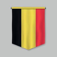 wimpel met vlag vector