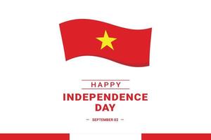 vietnam onafhankelijkheidsdag vector