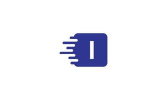 levering logo Engels alfabet brieven ik vector ontwerp sjabloon elementen voor uw toepassing of bedrijf.