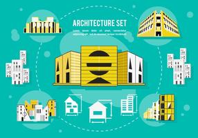 Gratis Architectuur Vector Achtergrond