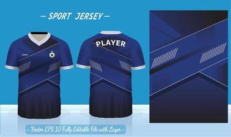 sport- Jersey en t-shirt sjabloon sport- Jersey ontwerp vector model. sport- ontwerp voor Amerikaans voetbal, badminton, racen, gaming Jersey