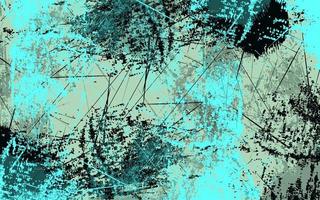 abstract grunge structuur zwart en blauw achtergrond vector