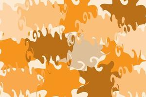 artistiek en modern achtergrond met helling oranje kleur vector