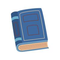 blauw boek Gesloten vector