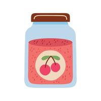 kersen jam fruit vector