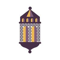 Purper Arabisch lamp vector