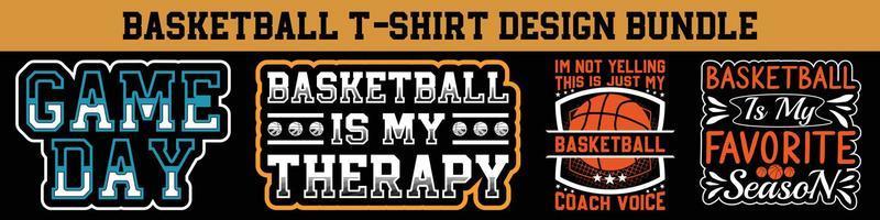 basketbal t-shirt ontwerpen bundel sport- kleding, vector poster, play-offs shirt, basketbal t-shirt ontwerp, basketbal minnaar, finale shirt, sjabloon