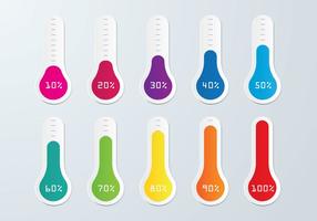 Thermometer Doel Element vector