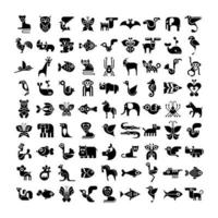 dier vector pictogrammen