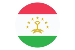 cirkel vlag vector van Tadzjikistan