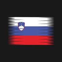 slovenië vlag vector. nationale vlag vector