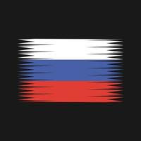 Rusland vlag vector. nationale vlag vector