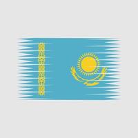 Kazachstan vlag vector. nationale vlag vector