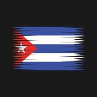 Cuba vlag vector. nationale vlag vector