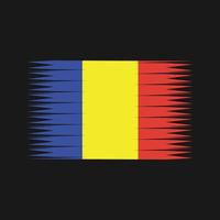 Roemenië vlag vector. nationale vlag vector