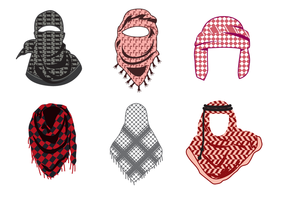 Gratis Keffiyeh Vector