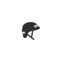 skateboard helm icoon ontwerp illustratie vector