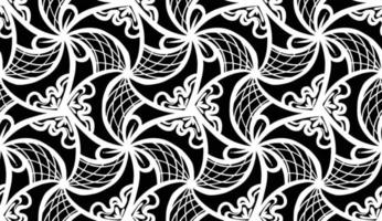 naadloos patroon met fantasie bloemen, natuurlijk behang, bloemen decoratie krullen illustratie. paisley afdrukken hand- getrokken elementen. vector