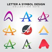 letter een symbool vector