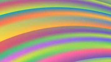 abstract kleurrijk kromme lijn patroon achtergrond vector