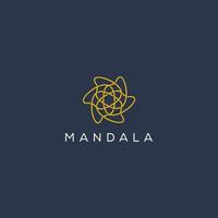 mandala concept ontwerp. gemakkelijk vector mandala 4