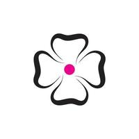 schoonheid plumeria pictogram bloemen ontwerp illustratie sjabloon vector