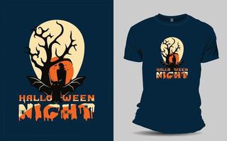 eng halloween t-shirt ontwerp vector