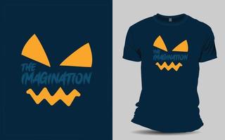 eng halloween t-shirt ontwerp vector