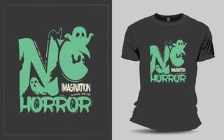 eng halloween t-shirt ontwerp v2 vector