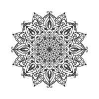 etnisch mandala rond ornamentpatroon vector