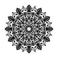 handgetekende mandala. decoratie in etnische oosterse doodle sieraad. vector