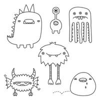 monsters vector illustratie