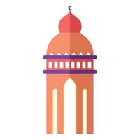 islamitische moskee koepel vector