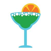 margarita cocktaildrankje vector