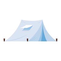 wit camping tent vector