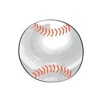 honkbal sport bal vector