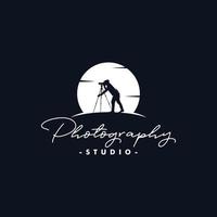 fotograaf logo ontwerp vector inspiratie