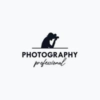 fotograaf logo ontwerp vector inspiratie