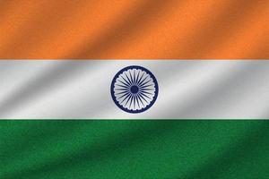 nationale vlag van india vector