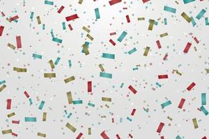 vakantie confetti patroon voor groet kaarten vector