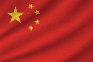nationale vlag van china vector