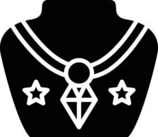 sieraden glyph icoon vector