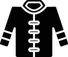 shirt glyph icoon vector