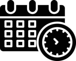 kalender glyph-pictogram vector