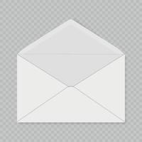 mail envelop sjabloon over- transparant achtergrond. groet kaart sjabloon vector