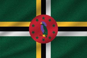 nationaal vlag van dominica vector