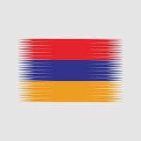 Armenië vlag vector. nationale vlag vector