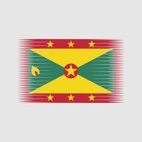 Grenada vlag vector. nationale vlag vector