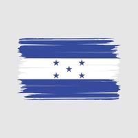 honduras vlag borstel vector. nationale vlag vector