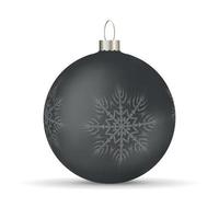 vector illustratie met versierd Kerstmis bomen bal